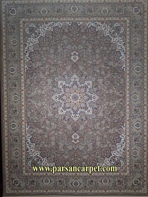 فرش 1200 شانه کاشان طرح شبنم - فرش طرح برجسته