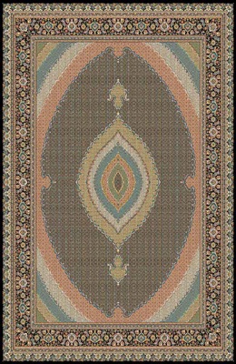 فرش 1200 شانه طرح ریزماهی