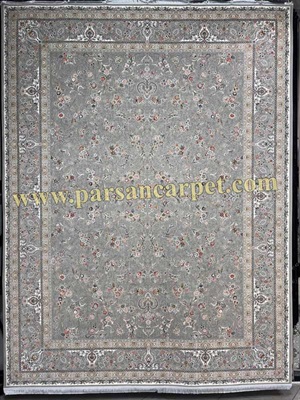 فرش 1200 شانه سیلور مدل بهار گیلدا | فرش نقره ای