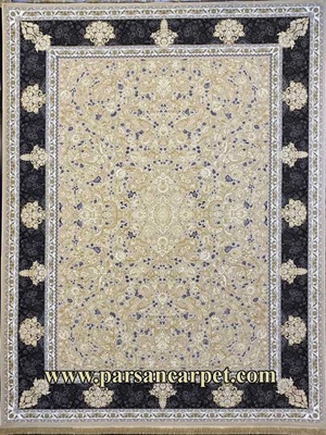 خرید فرش 1200 شانه طلاکوب مدل آناک برجسته