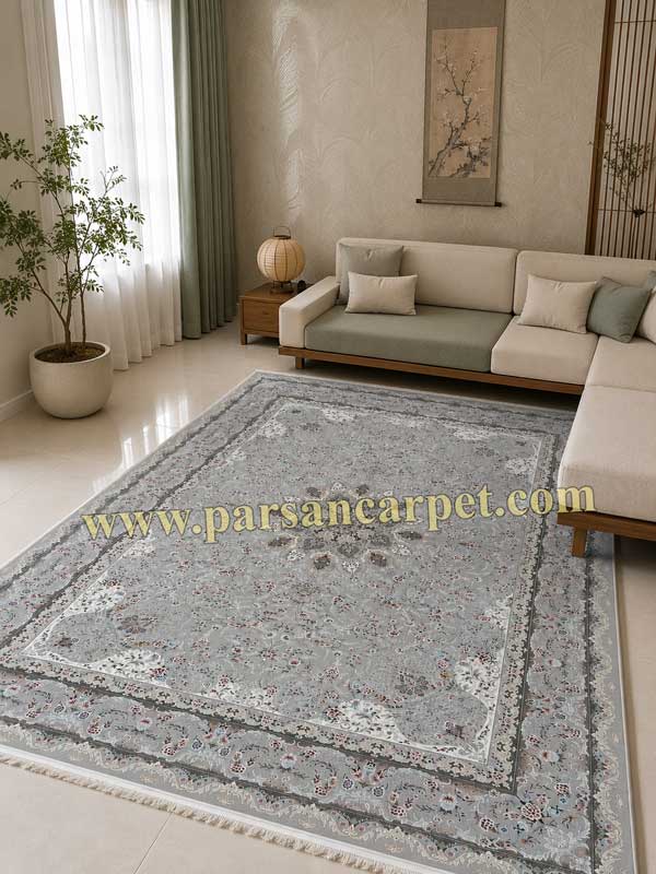 فرش 1200 شانه طرح حنانه سیلور به قیمت کارخانه