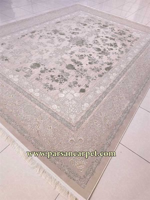 فرش 1200 شانه گل برجسته طرح لیانا | فرش پتینه