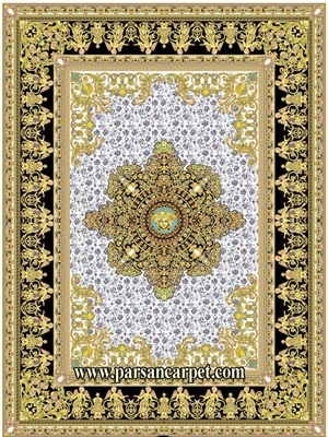 فرش ماشینی 1200 شانه طرح جدید ورساچه