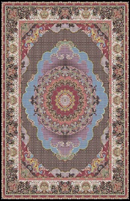 فرش 1200 شانه طرح کژال