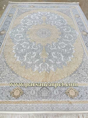 فرش 1200 شانه طلاکوب اصل ارزان طرح مهسا