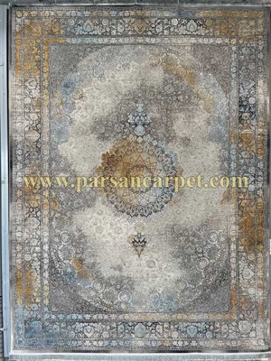 فرش 1200 شانه پتینه وینتیج کد K2308 طوسی