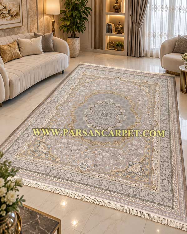 فرش 1200 شانه کاشان کد 24501 | ارسال از کارخانه