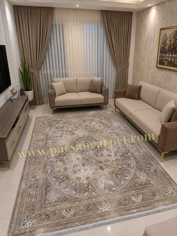 فرش 1200 شانه پتینه کهنه‌نما کد 4041