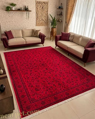 فرش 1200 شانه لاکی وینتیج طرح آنیتا
