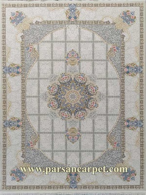 نمایندگی فرش 1200 شانه 9 رنگ گل برجسته کد 27208