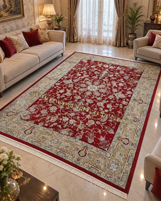 فرش 1200 شانه لاکی کاشان کد 2010 | خرید اینترنتی مستقیم از کارخانه