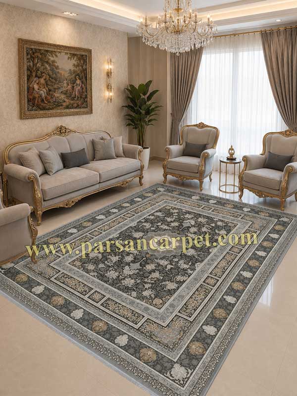 خرید فرش 1200 شانه درجه یک طرح نیلان
