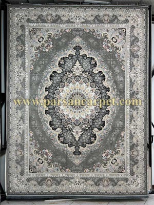فرش 1200 شانه طرح ویونا دودی