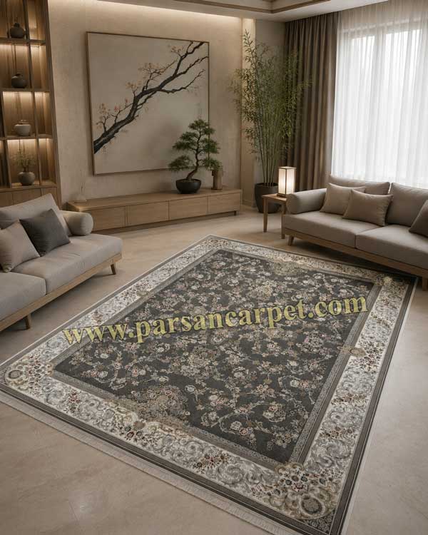 فرش 1200 شانه طرح ژینا دودی | تمام اکریلیک