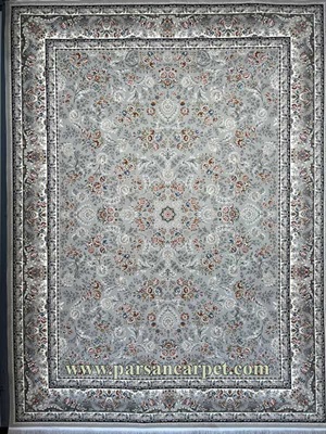 قیمت فرش 1200 شانه نقره ای طرح پارسا