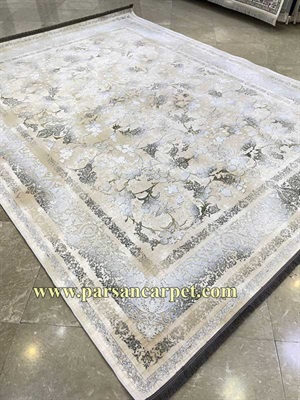 فرش 1200 شانه کد 8080 بژ | فرش پتینه