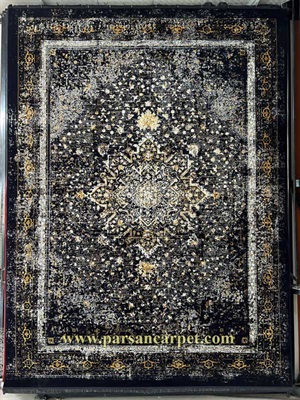 کارخانه فرش 1200 شانه اکریلیک پتینه طرح هریس
