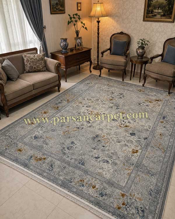 قیمت فرش 1200 شانه وینتیج طلاکوب k2405