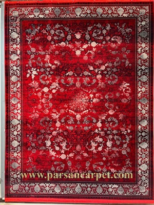 فرش 1200 شانه پتینه وینتیج افشان لاکی کد 4033