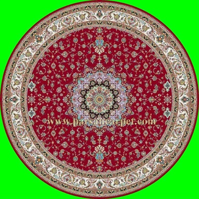 سفارش فرش گرد دایره ای 1200 شانه گرد روناسی