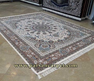 فرش 1200 شانه گل برجسته طرح رویا