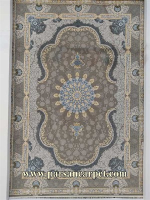 کلکسیون فرش 1200 شانه گل برجسته متالیک کد 24602