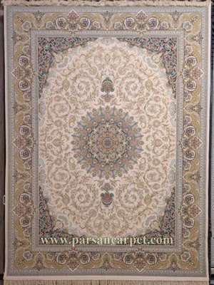 بهترین فرش 1500 شانه کرم کد 5266