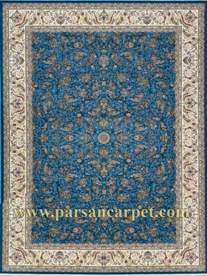 فرش 1500 شانه آبی کد 6600