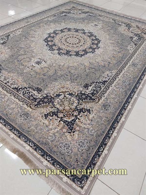 خرید اینترنتی فرش 1500 شانه 12 متری طرح گلوریا