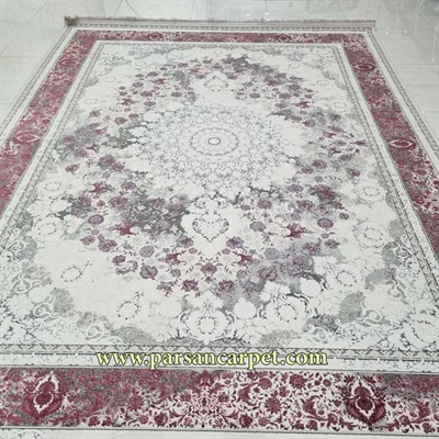 فرش ماشینی 1500 شانه مدل صبا | فرش پتینه کهنه نما