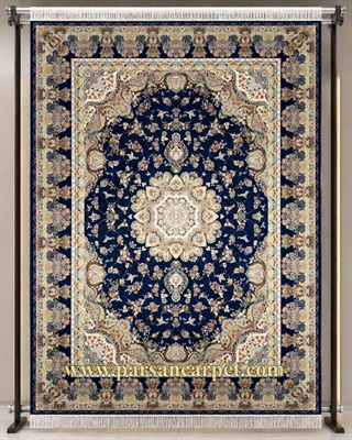 فرش 1500 شانه سرمه ای کد 5858