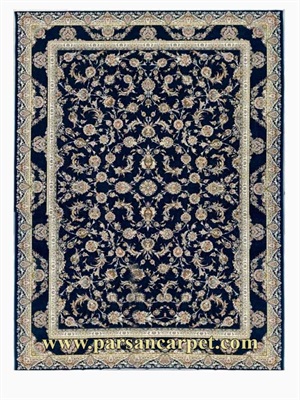 فرش 1500 شانه سرمه ای کد 7011