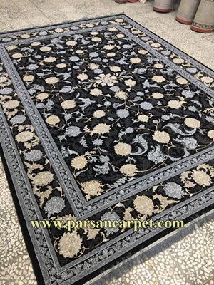 فرش 500 طلاکوب ورژن ارزان قیمت افشان طلاکوب