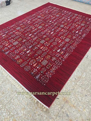 سایت فرش 700 شانه سنتی لاکی طرح درختی