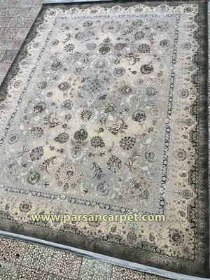 فرش 700 شانه پتینه دستباف گونه کد 435 - فرش اکریلیک