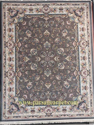فرش 700 شانه دودی طرح روژین | کلکسیون گیلدا