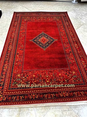 خرید فرش 700 شانه سنتی درجه یک اکریلیک لاکی کد 70064