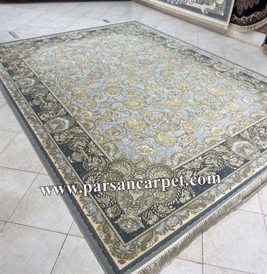جدیدترین مدل فرش 700 شانه طلاکوب افشان بهشت
