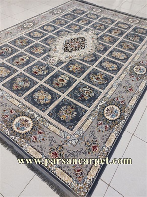 قیمت فرش 700 شانه مدل خشتی گلایول جدید
