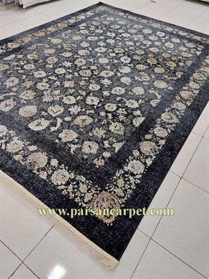 فرش 700 شانه ده رنگ وینتیج طرح لیانا