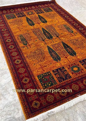 فرش ماشینی 700 شانه اکریلیک با طرح سنتی کد 70022