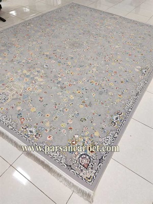 کارخانه فرش 700 شانه گل برجسته طرح پرسان