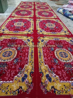 تولید فرش بی سی اف 440 شانه صادراتی کاشان