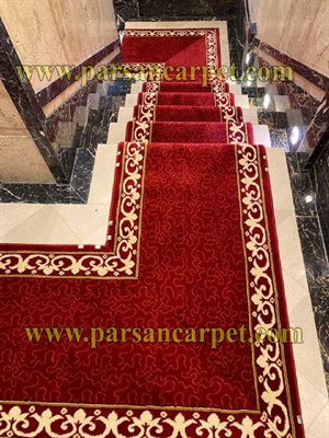 فرش تشریفاتی قرمز کد 119
