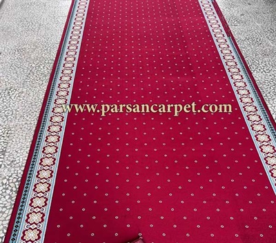 خرید عمده سجاده فرش طرح تشریفات قرمز از کارخانه کاشان