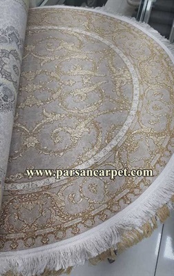 سفارش فرش گرد 1200 شانه مدل افشان اسلیمی