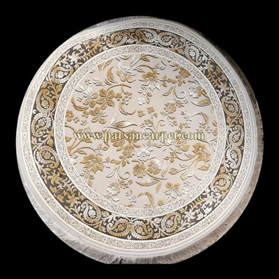 خرید اینترنتی فرش دایره ای 1200 شانه هایبالک