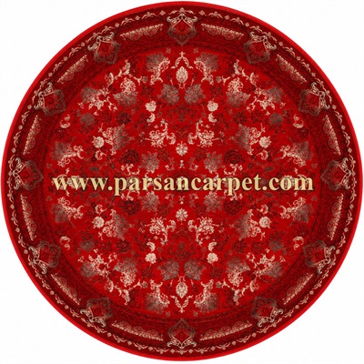 فرش دایره ای 1200 شانه پتینه لاکی طرح آوا