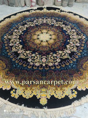 خرید فرش دایره ای شکل بزرگ به قطر 3 متر