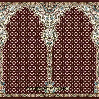 فرش سجاده ای طرح عرش